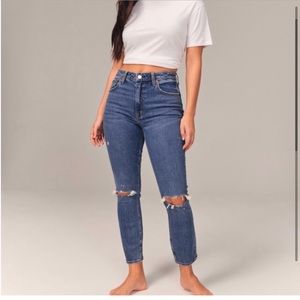 Curve Love Abercrombie High Rise Skinny 26S